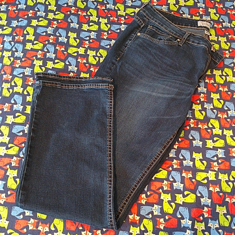 Calvin Klein straight dark wash jeans sz 12x30